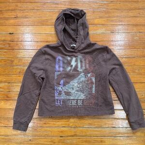 Brown, AC/DC Sweatshirt
